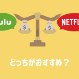 【徹底比較】HuluとNetflix(ネットフリックス)はどっちがおすすめ？違いは？